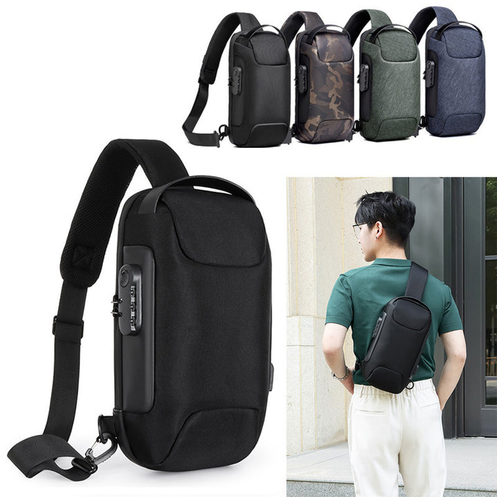 Sling Bag, Waterproof Chest Bag Shoulder Bags Crossbody Sling Backpack