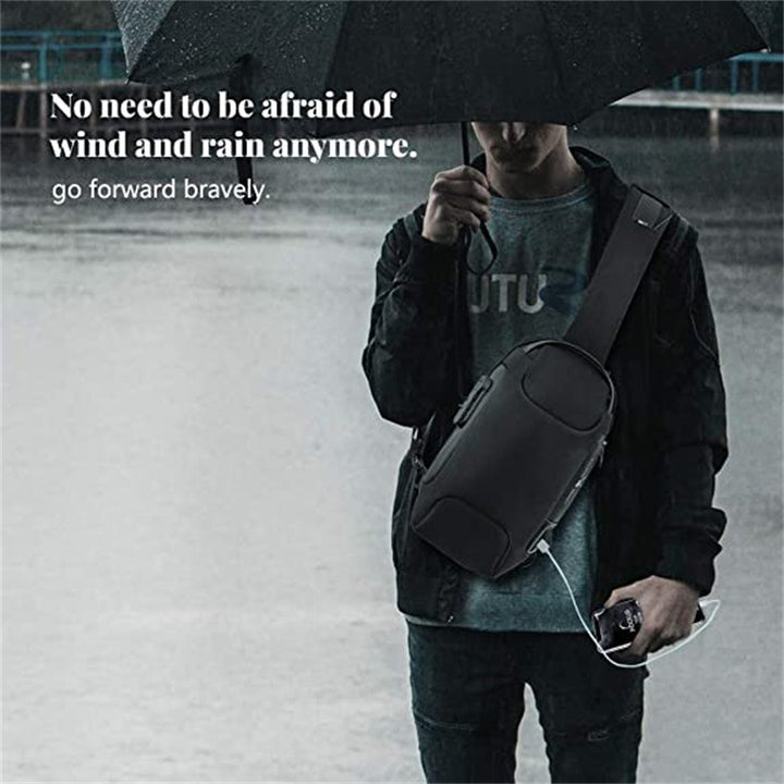 Sling Bag, Waterproof Chest Bag Shoulder Bags Crossbody Sling Backpack