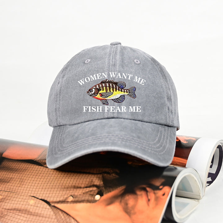 Retro Casual Printed Baseball Cap