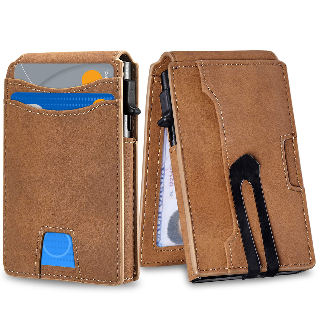High-grade Simple Flip Card Holder