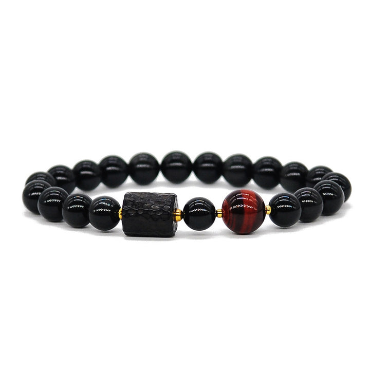 Obsidian bracelet