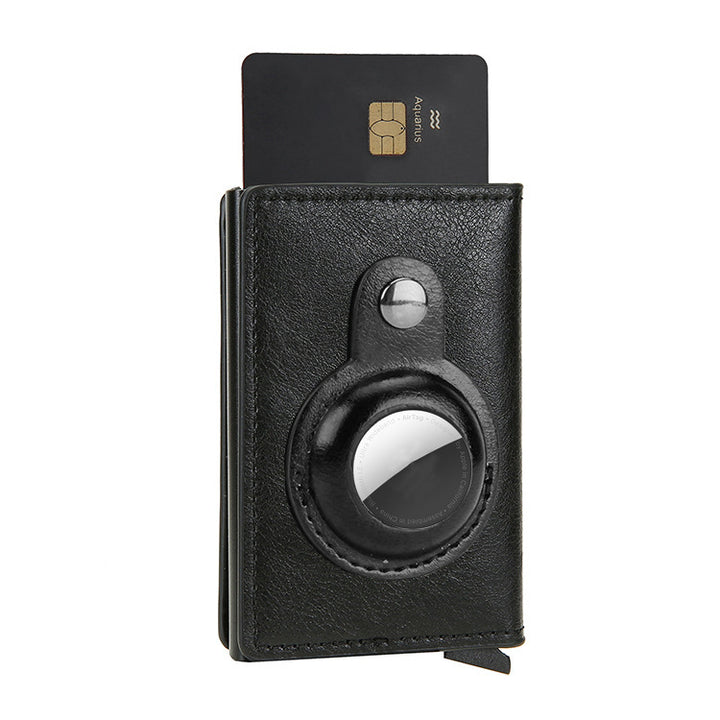 Multifunctional Card Holder Airtag Short Card Holder Wallet Air Tag