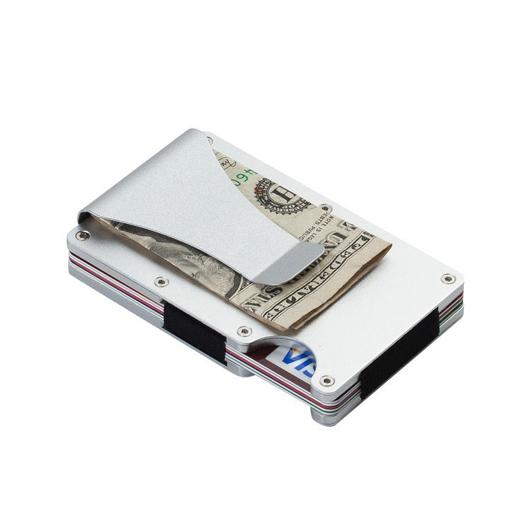 RFID Blocking Slim Money Clip Wallet ID Credit Card Holder Thin Minimalist