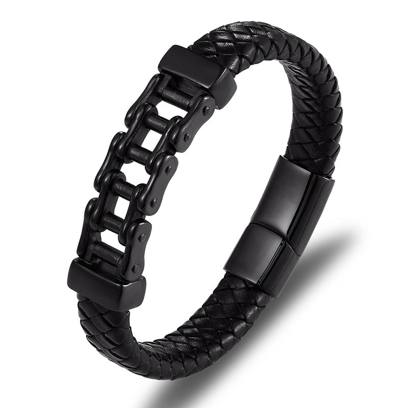 Leather Braided Bracelet, Leather Bracelet, Custom Leather Bracelet, Cowhide Jewelry