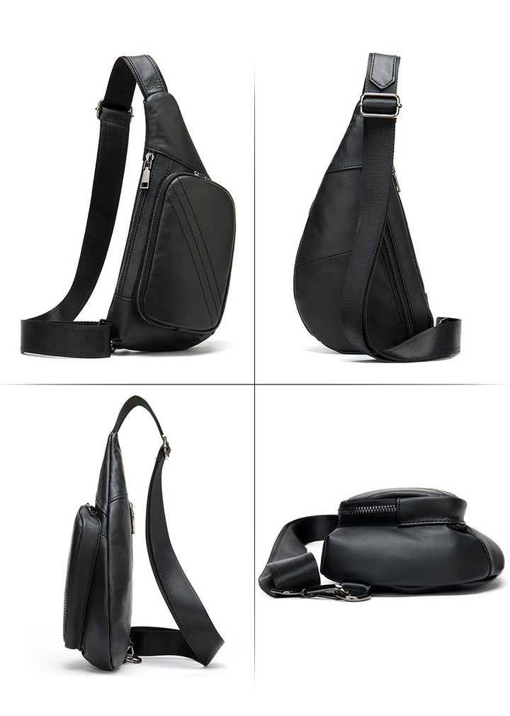 Shoulder Crossbody Leather Sling Bag