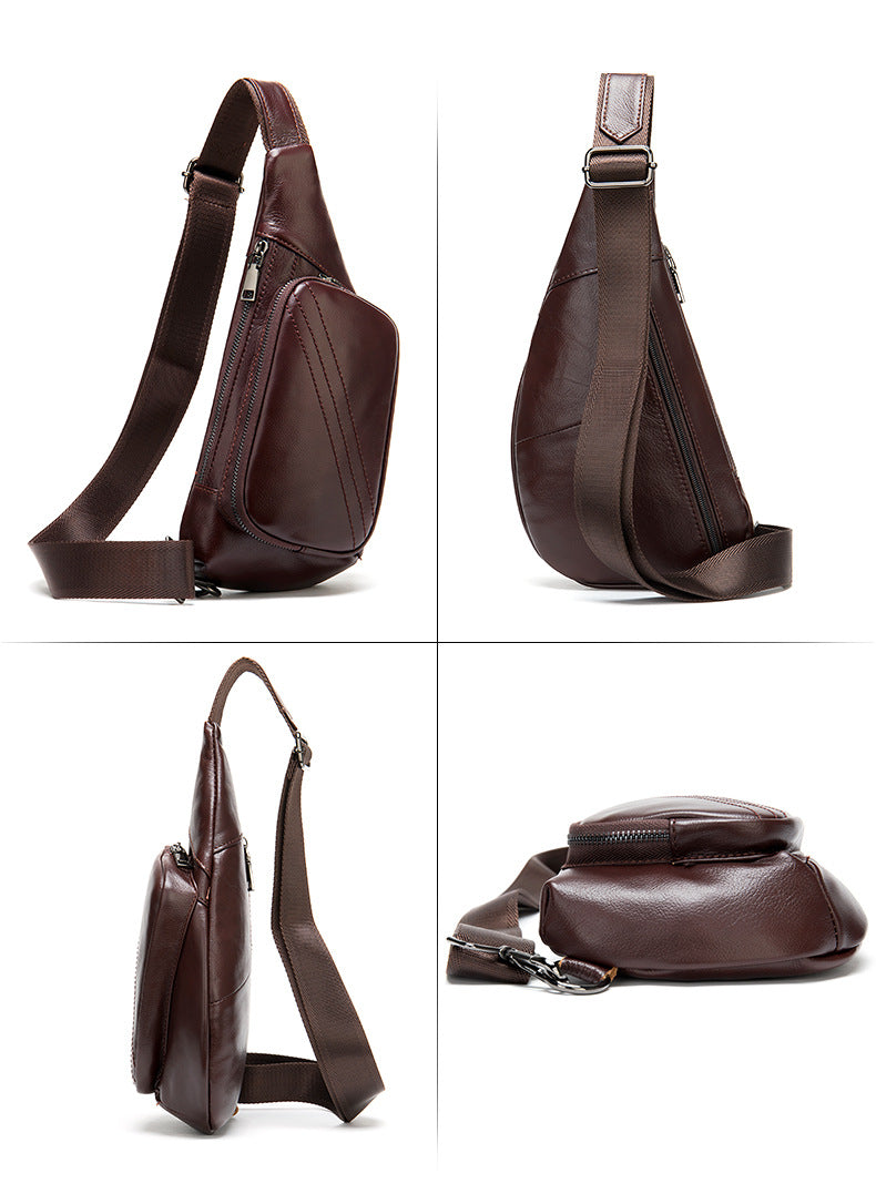 Shoulder Crossbody Leather Sling Bag