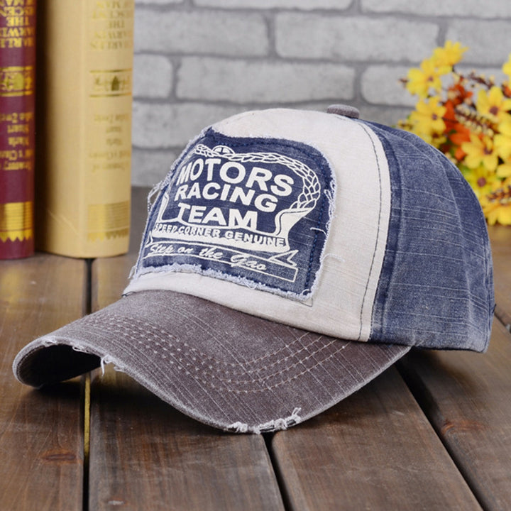 Retro Wash And Old Patch Summer Baseball Cap