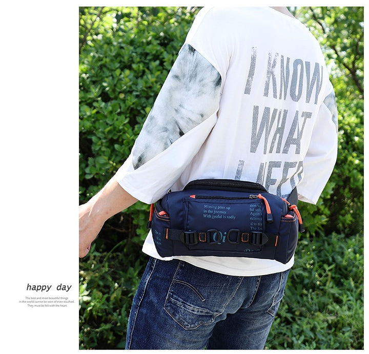 Multi-functional Shoulder Crossbody Outdoor Sports And Casual Biking Mountain Climbing Large Capacity Waist Bag
