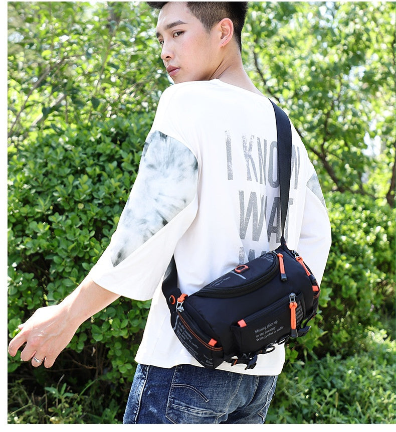 Multi-functional Shoulder Crossbody Outdoor Sports And Casual Biking Mountain Climbing Large Capacity Waist Bag