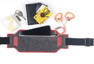 Ultra-thin outdoor sports waist bag