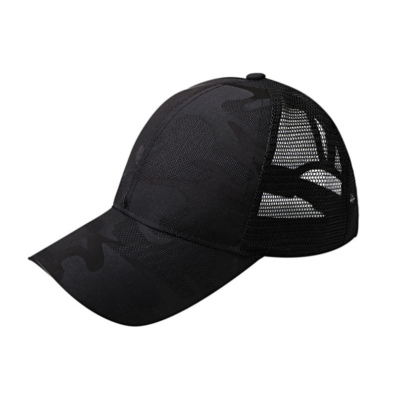 Lady's ponytail baseball cap