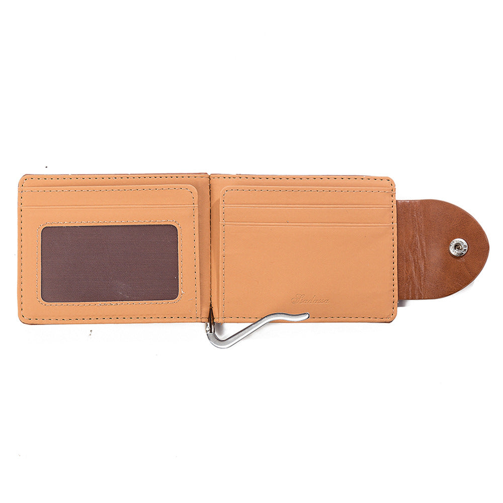 PU Leather Wallet Short Fashion Wallet