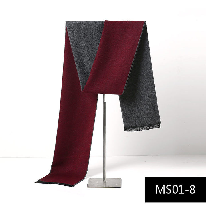 Men's Autumn And Winter  Cashmere Warm Scarf