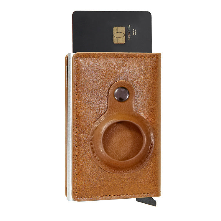 Multifunctional Card Holder Airtag Short Card Holder Wallet Air Tag