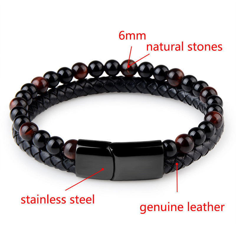 Natural marnau leather bracelet