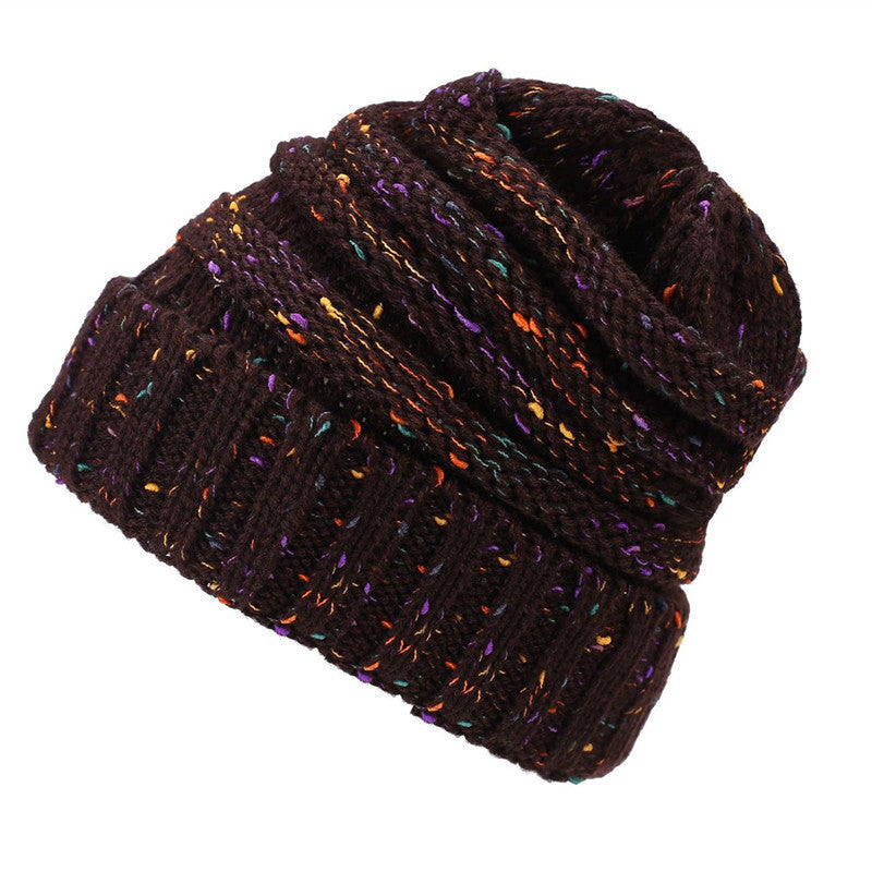 Knitted Woolen Hats For Men And Women In Winter