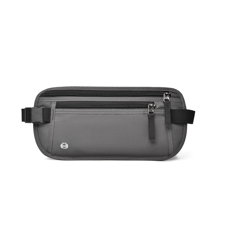 Hidden Anti-Theft Waist Bag with RFID Protection – Waterproof Travel Pouch for Passport, Phone &amp; Valuables