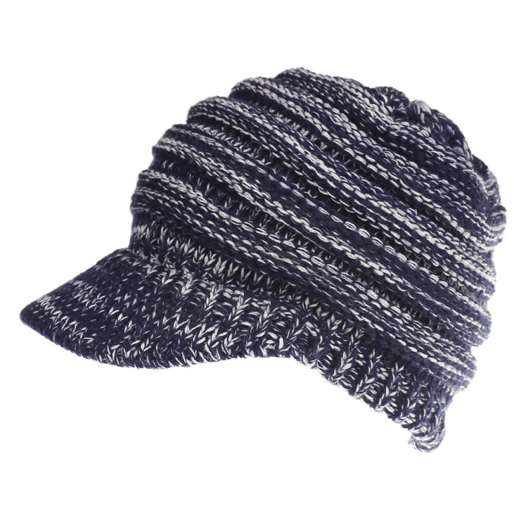 Women Ponytail Beanies Autumn Winter Hats Female Soft Knitting Caps Warm Ladies Skullies