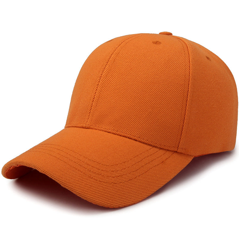 Classic Adjustable Baseball Cap – Unisex Solid Color Everyday Hat