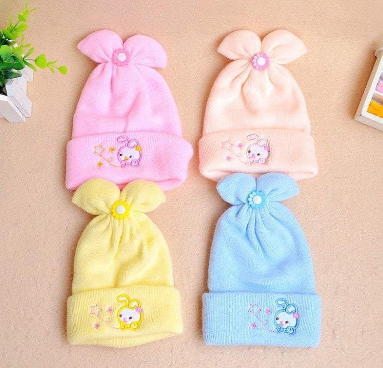 Autumn And Winter Newborn Baby Woolen Hats