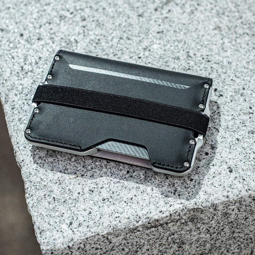 RFID Anti-theft Brush Outdoor Aluminum Alloy Wallet