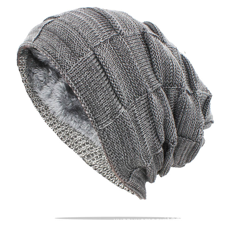 Unisex Winter Warm Hat New Wool Knitted Beanies Skullies Casual Cotton Hats