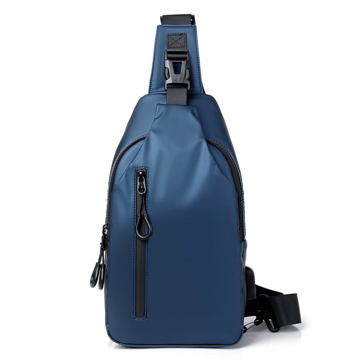 Black Sling Crossbody Backpack Shoulder Bag Chest Bag