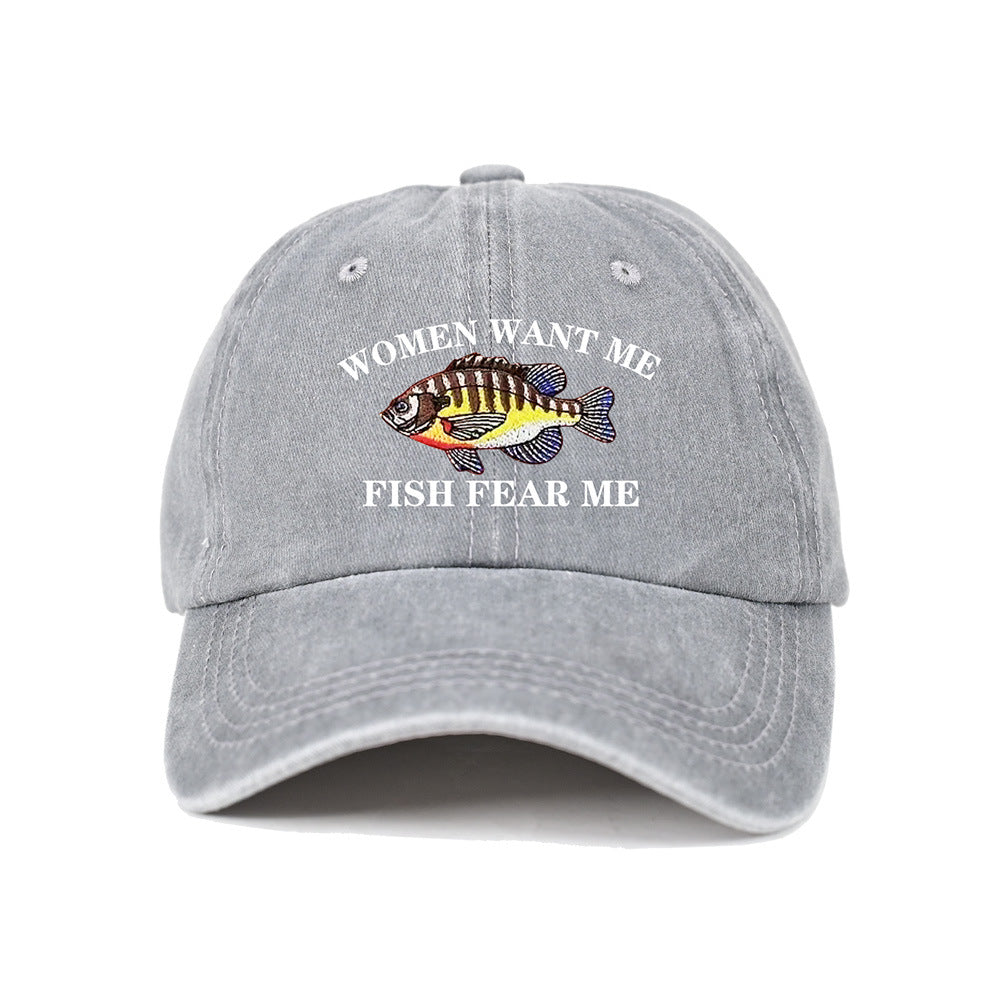 Retro Casual Printed Baseball Cap