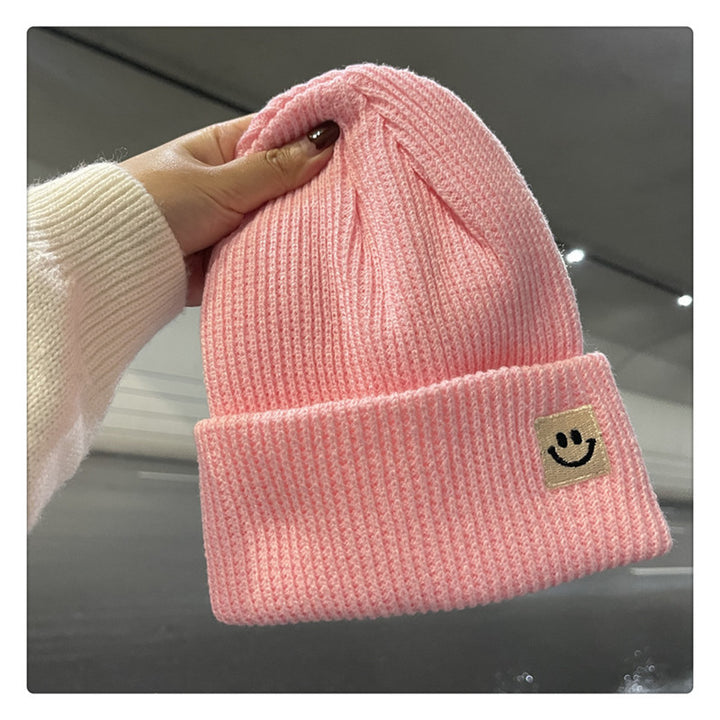 Knitted Hat Women's Winter Solid Color