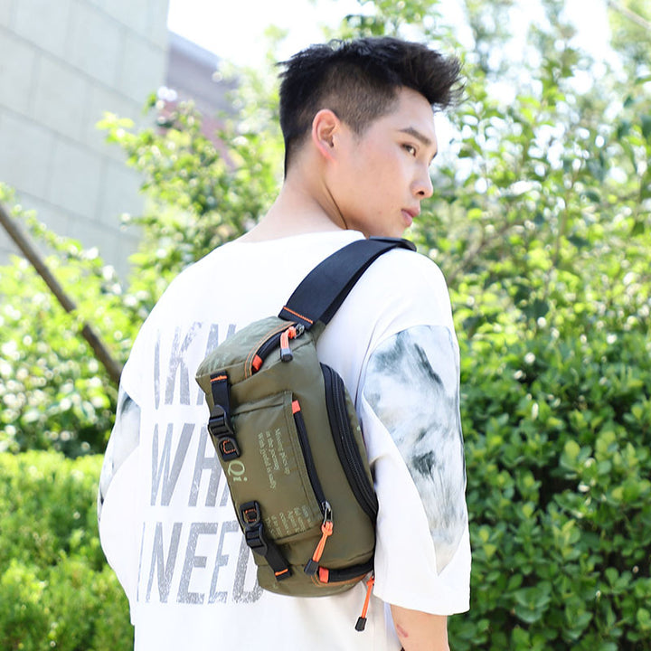 Multi-functional Shoulder Crossbody Outdoor Sports And Casual Biking Mountain Climbing Large Capacity Waist Bag