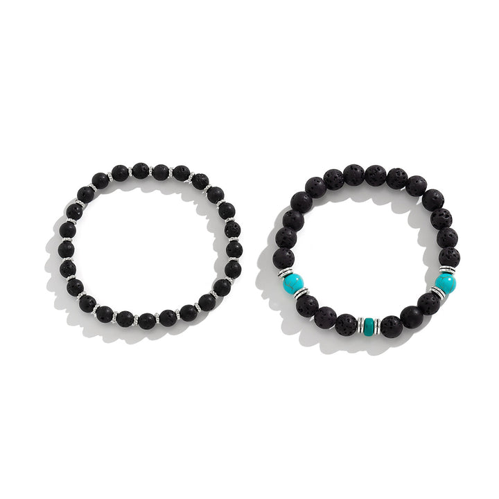 Fashion Frosted Bead Bracelet For Men