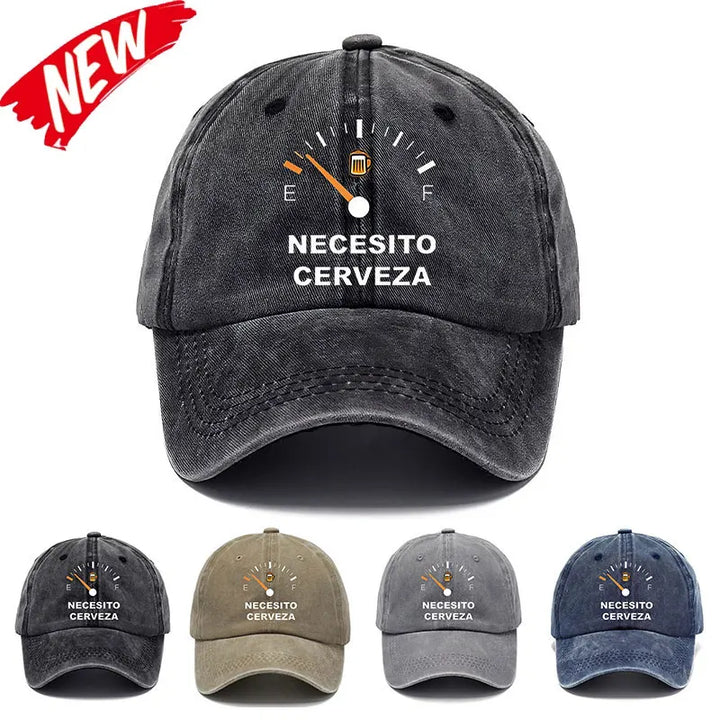 Funny Baseball Cap Washed Stylish Adjustable