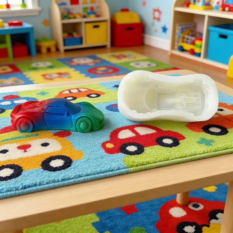 DIY Supercar Silicone Mold 3D Car Aromatherapy Candle Gypsum Decoration Crafts Cement Casting Mold Handmade Soap Mold Wholesale