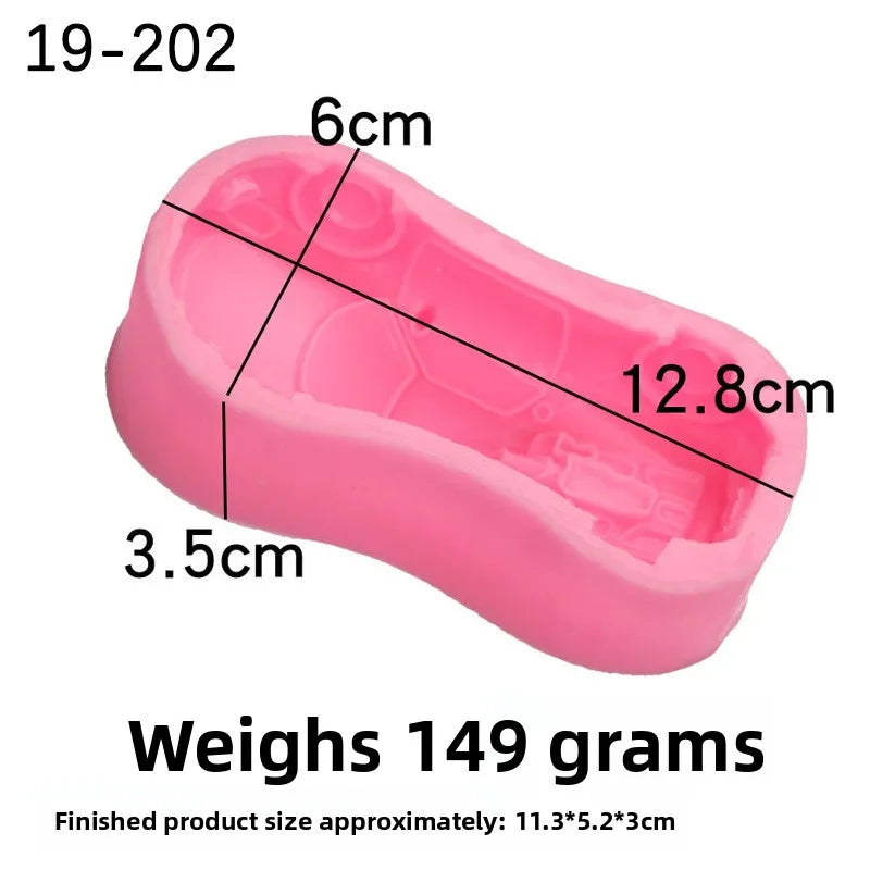 3D car model silicone mold made of epoxy resin can be used for DIY decoration cake flipping sugar