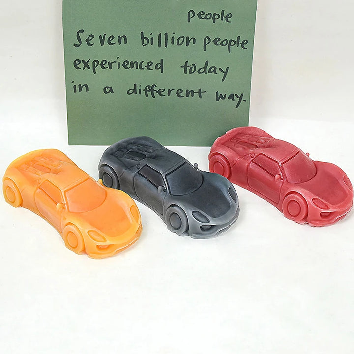 3D Creative Sports Cars Silicone Mold Scented Candle Soap Resin Plaster Crafts Mold DIY Home Decor Durable Mold