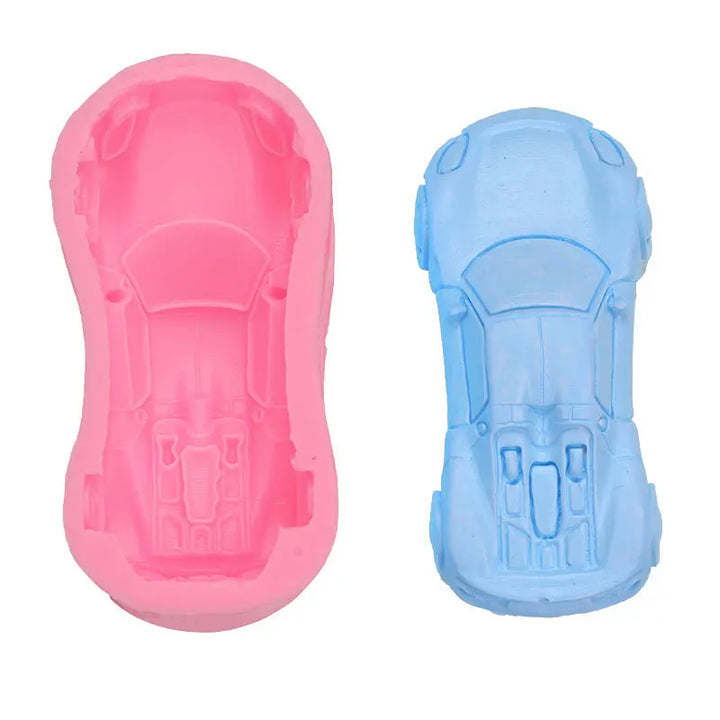 3D car model silicone mold made of epoxy resin can be used for DIY decoration cake flipping sugar