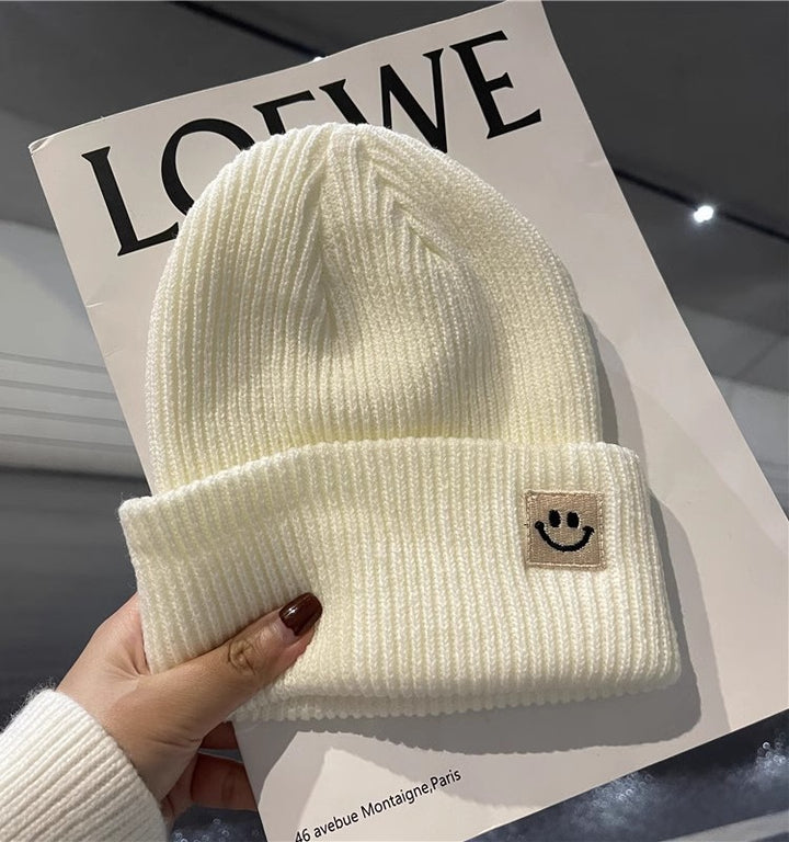 Knitted Hat Women's Winter Solid Color