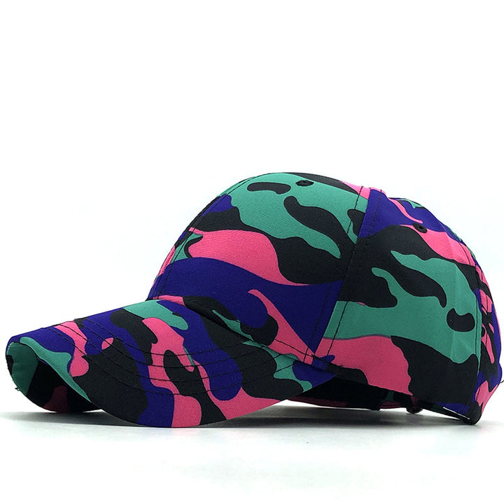 Camouflage Baseball Cap Street Trend Hip Hop