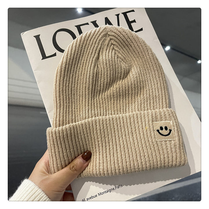 Knitted Hat Women's Winter Solid Color