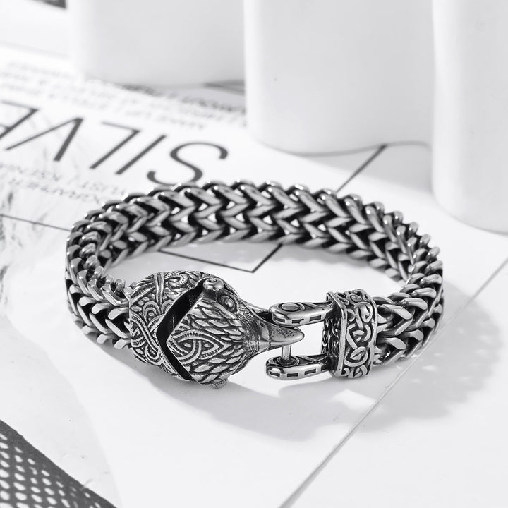 Punk Vintage Viking Titanium Bracelet