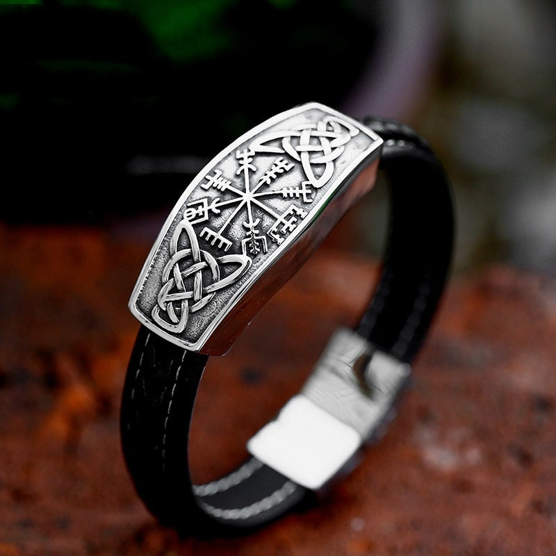 Viking Rune Bracelet European And American Fashion Retro Men Ornament