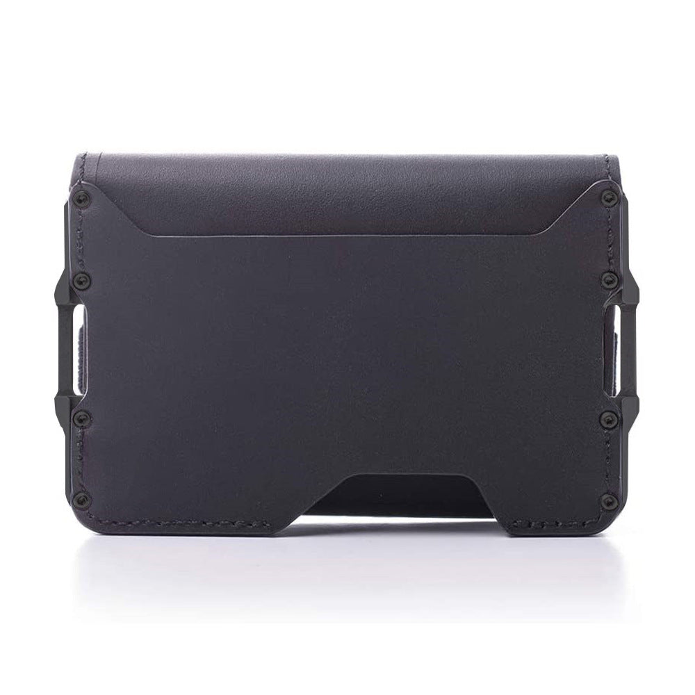 RFID Anti-theft Brush Outdoor Aluminum Alloy Wallet