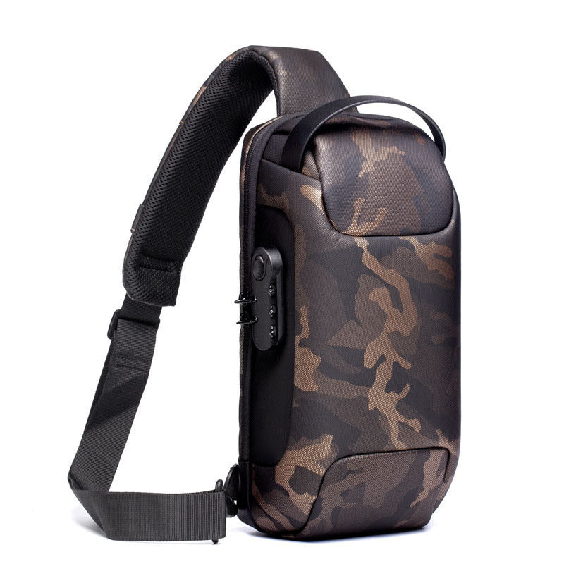 Sling Bag, Waterproof Chest Bag Shoulder Bags Crossbody Sling Backpack