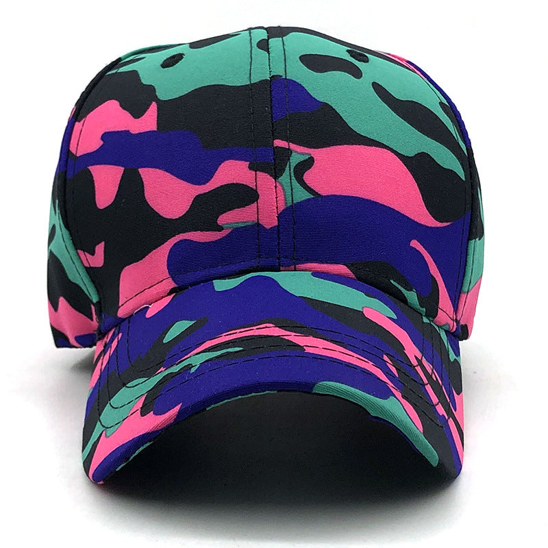 Camouflage Baseball Cap Street Trend Hip Hop