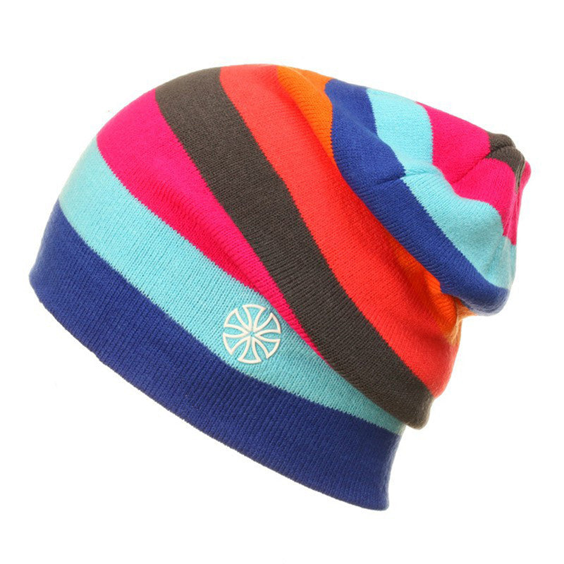 Cycling Skating Hat Ski Hat Rainbow Hat