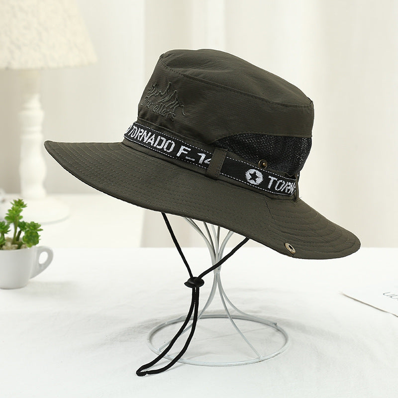 Sun Hat Men Summer Fishing Hat Men Sun Protection Outdoor Climbing Hat