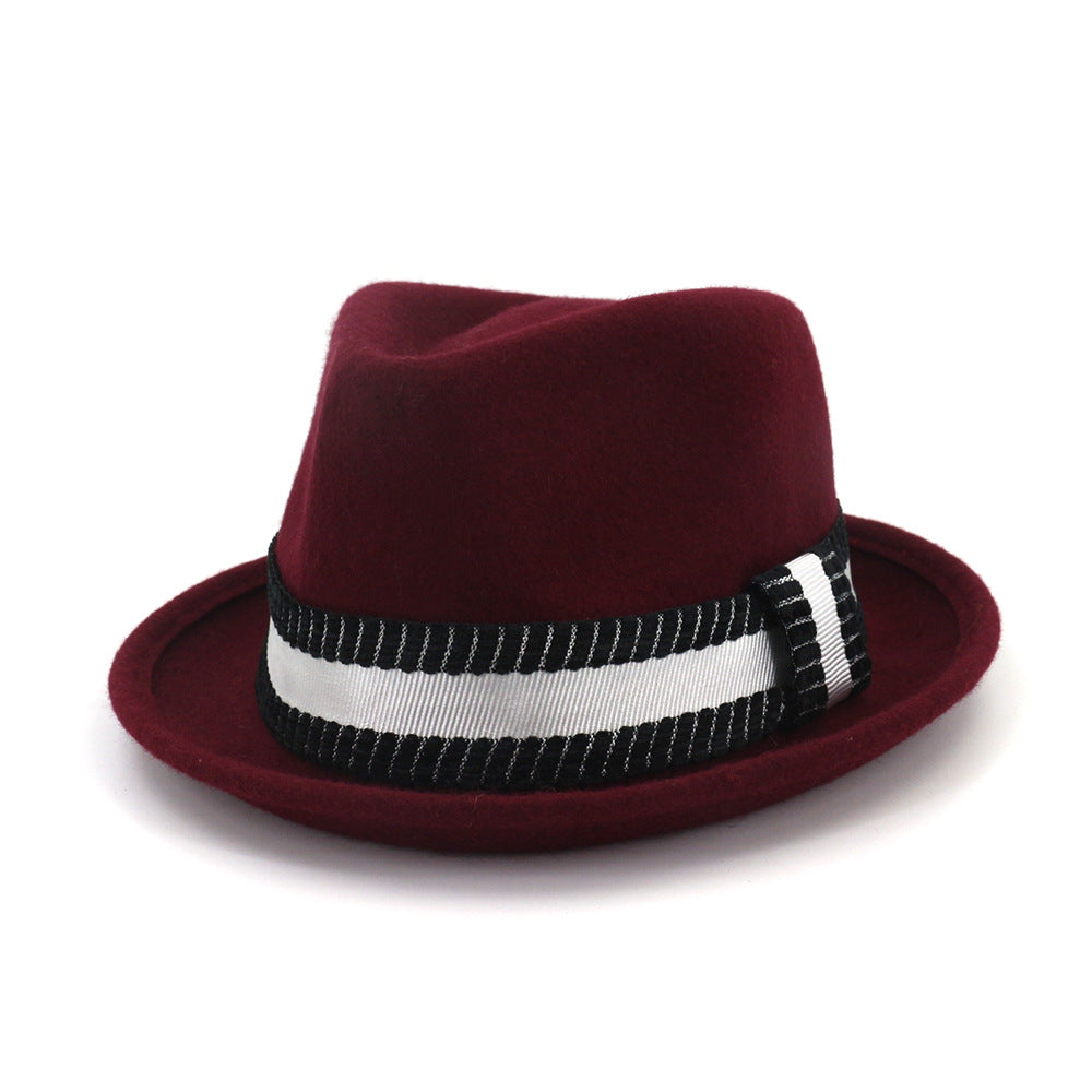 Pure Wool Top Hat Fashion Jazz Hat