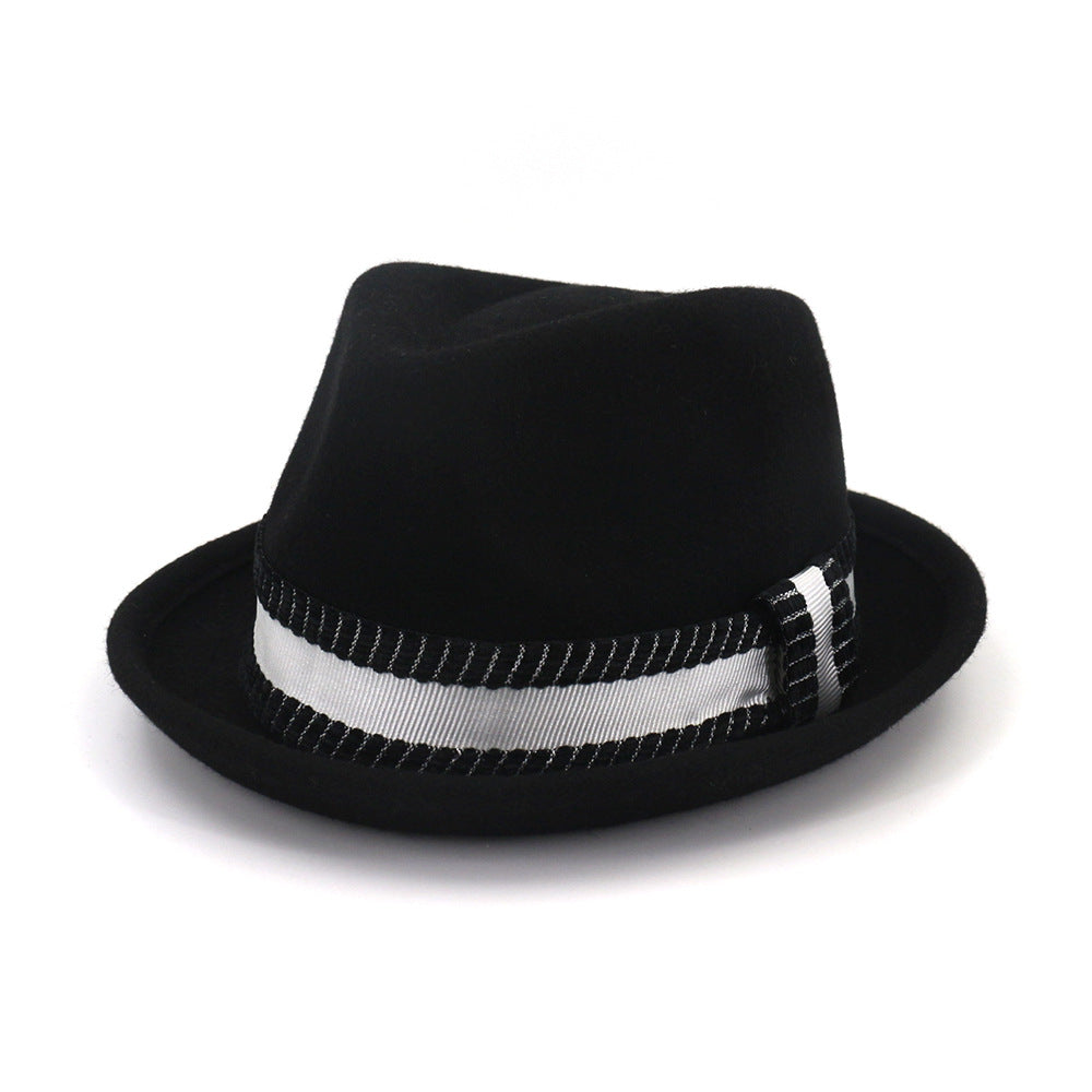 Pure Wool Top Hat Fashion Jazz Hat