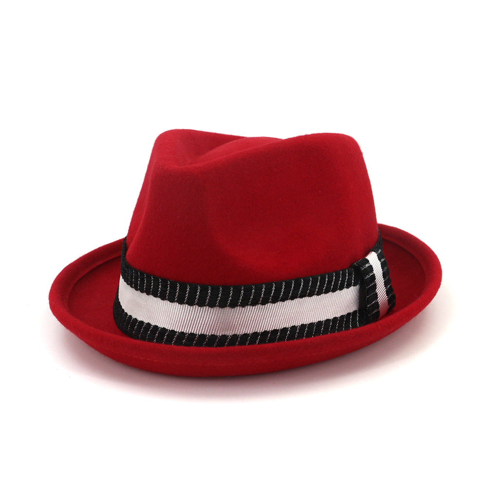 Pure Wool Top Hat Fashion Jazz Hat