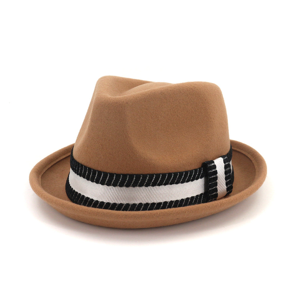 Pure Wool Top Hat Fashion Jazz Hat